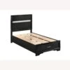Other Twin Bed In Black Finish W/ Under Bed Storage
