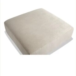 Other Luxe Cream Ottoman