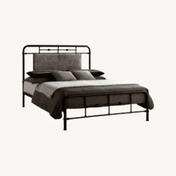 Baxton Studio Nashville Metal Queen Bed