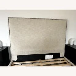 West Elm Tapered Nailhead Queen Bed 10 West Elm Tapered Nailhead Queen Bed -Home Furnishings Store 1500 1500 frame 0 6083