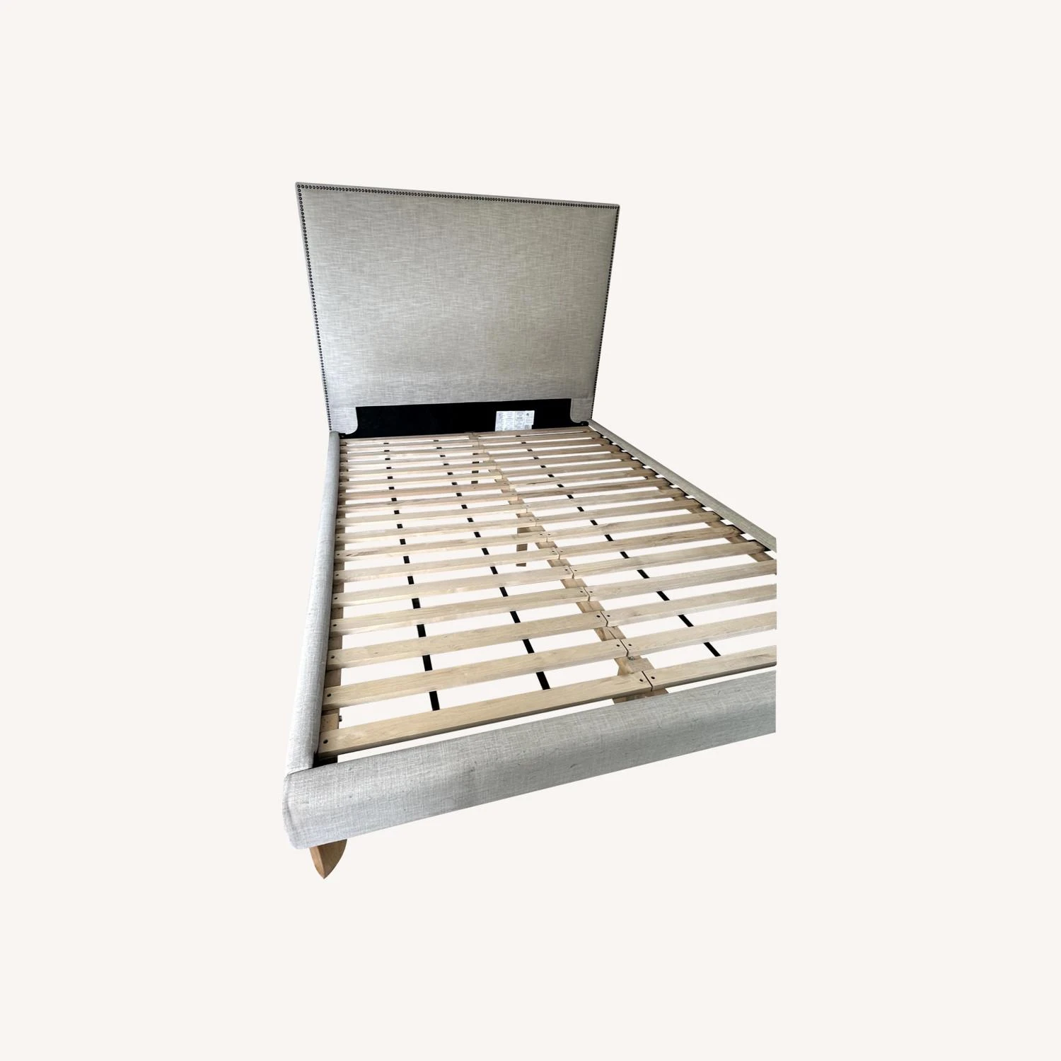 West Elm Tapered Nailhead Queen Bed 7 West Elm Tapered Nailhead Queen Bed - Image 5