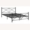 Other Queen Bed In Heavy Gauge Steel Matte Black Finish -Home Furnishings Store 1500 1500 frame 0 6120
