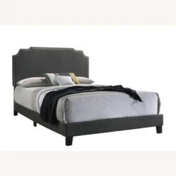 Other Queen Bed In Grey Fabric Upholstery -Home Furnishings Store 1500 1500 frame 0 6134