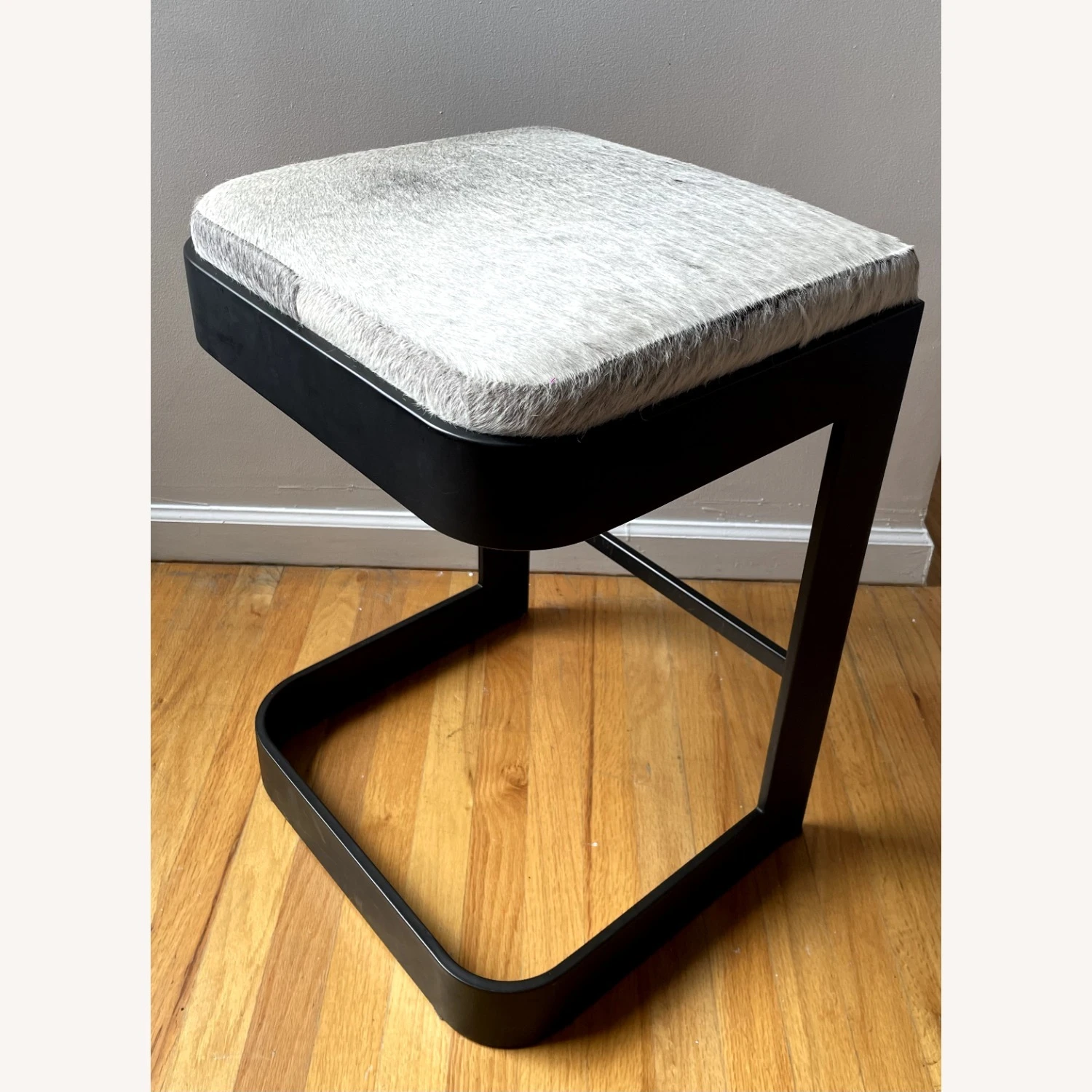 Regan Hair Hide Counter Stool 3 Regan Hair Hide Counter Stool
