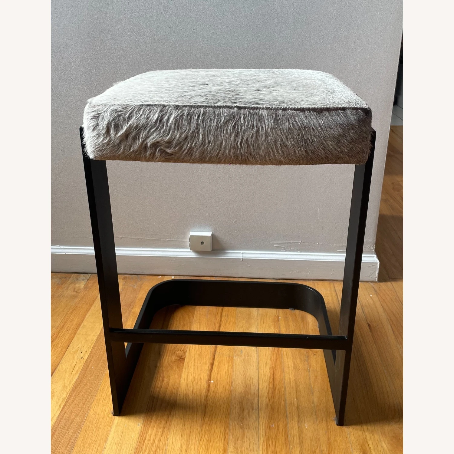 Regan Hair Hide Counter Stool 8 Regan Hair Hide Counter Stool - Image 6