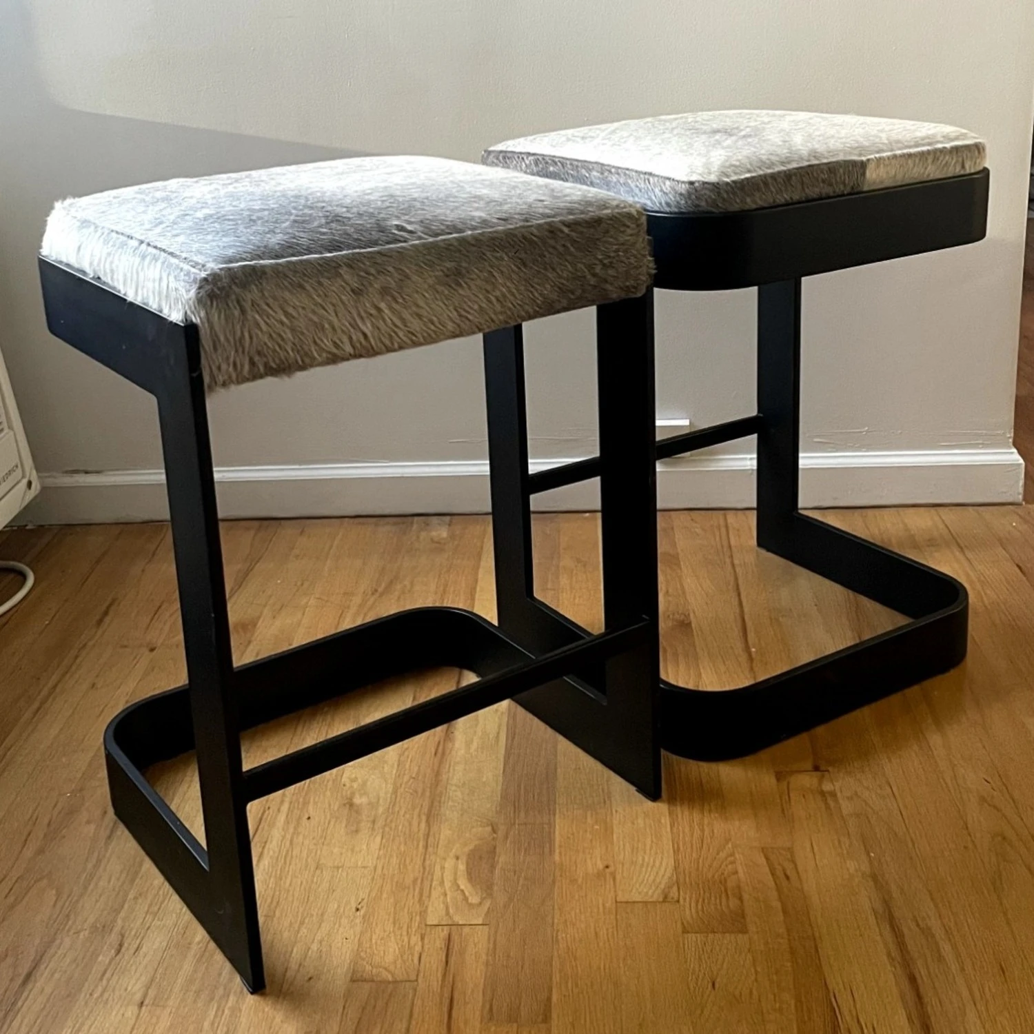 Regan Hair Hide Counter Stool 10 Regan Hair Hide Counter Stool - Image 8