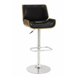Other Mid-Century Modern Height Adjustable Swivel Barstool W/ Black Cushion 9 Other Mid-Century Modern Height Adjustable Swivel Barstool W/ Black Cushion -Home Furnishings Store 1500 1500 frame 0 6366