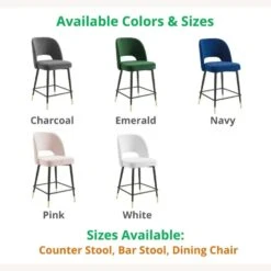 Other Counter Stool In Pink Velvet With Black & Gold Legs 14 Other Counter Stool In Pink Velvet With Black & Gold Legs -Home Furnishings Store 1500 1500 frame 0 6439