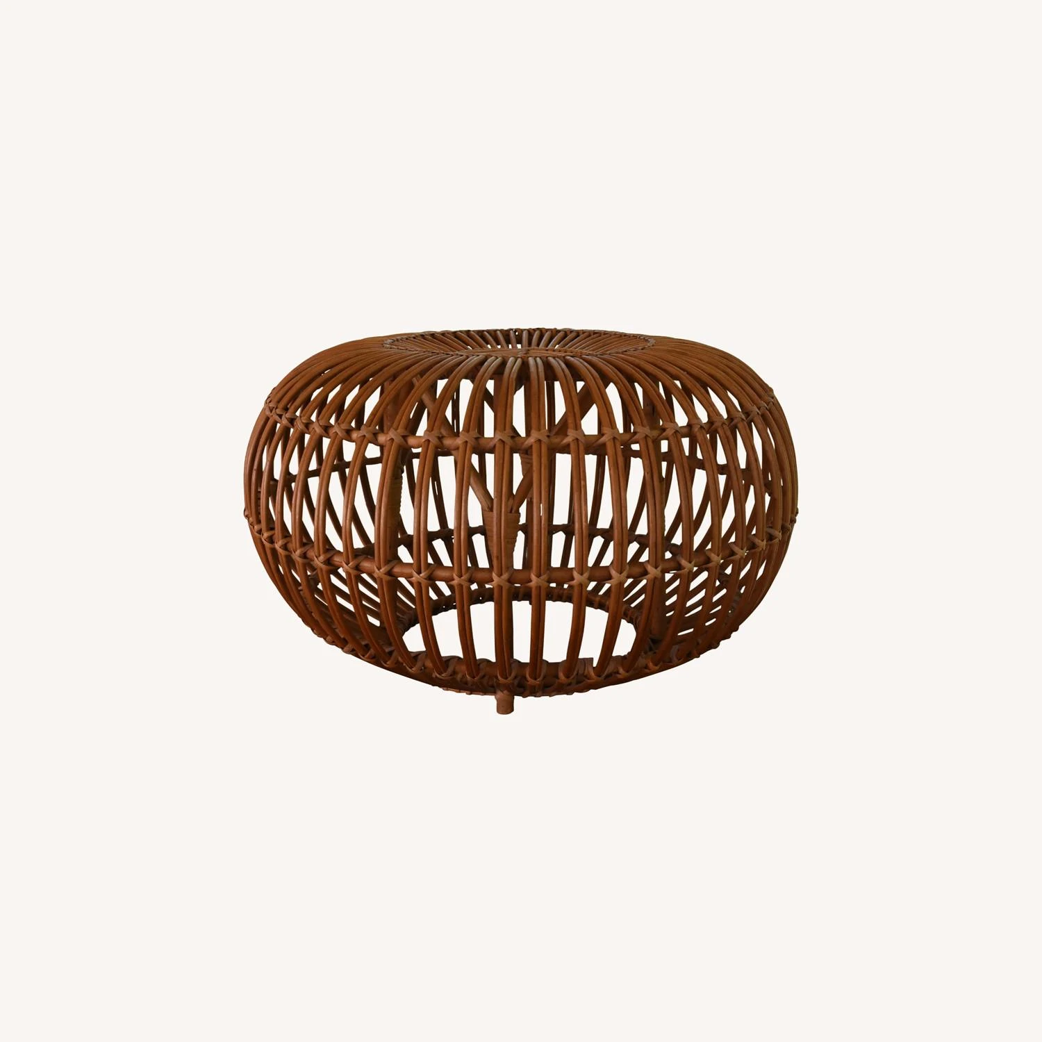 Franco Albini Wicker Ottoman 12 Franco Albini Wicker Ottoman - Image 10