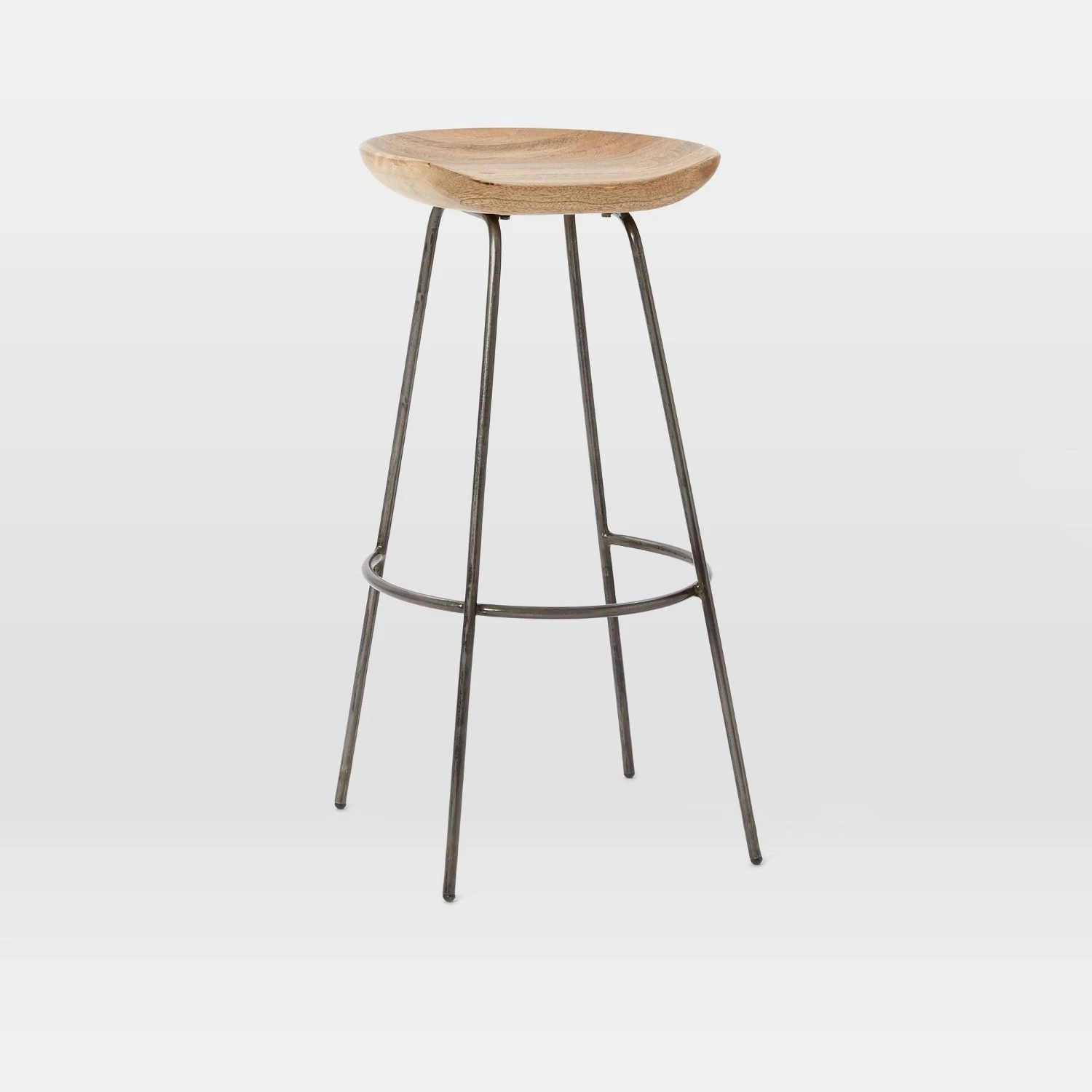 West Elm Alden Bar Stool 5 West Elm Alden Bar Stool - Image 3