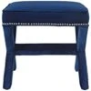 Other Ottoman Bench In Navy Velvet Fabric Finish -Home Furnishings Store 1500 1500 frame 0 657