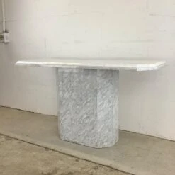 Vintage Modern Italian White Marble Console Table -Home Furnishings Store 1500 1500 frame 0 6582