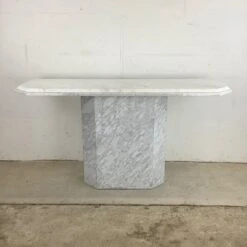 Vintage Modern Italian White Marble Console Table -Home Furnishings Store 1500 1500 frame 0 6584