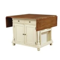 Other 2-Tone Kitchen Island W/ Expandable Top & Storage Organizers -Home Furnishings Store 1500 1500 frame 0 6625