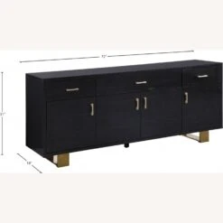 Other Sideboard In Grey Oak Veneer Lacquer W/ Gold Base -Home Furnishings Store 1500 1500 frame 0 6651