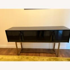 Other Custom Black Lacquer Shagreen And Bronze Credenza -Home Furnishings Store 1500 1500 frame 0 6676