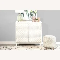 Other Accent Cabinet In White Finish W/ Carved Door -Home Furnishings Store 1500 1500 frame 0 6721