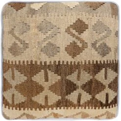 Retro Chapa Handmade Kilim Upholstered Ottoman -Home Furnishings Store 1500 1500 frame 0 677