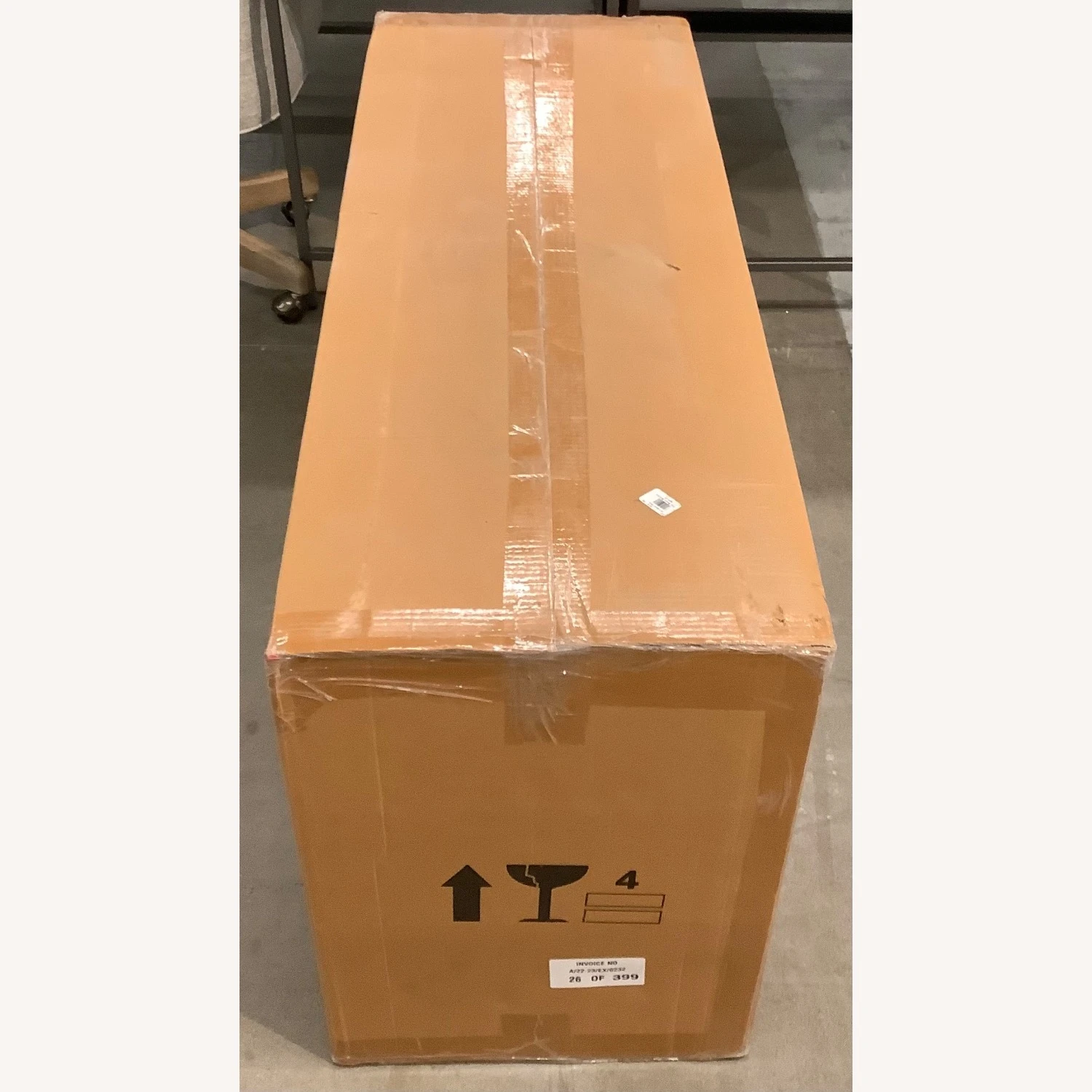 Pottery Barn Delaney Marble Media Console 9 Pottery Barn Delaney Marble Media Console - Image 7