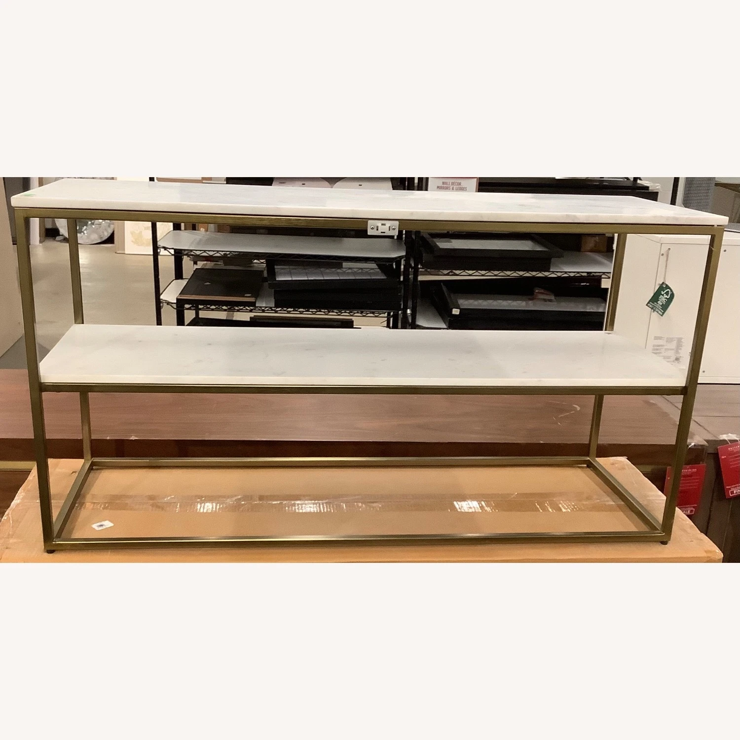 Pottery Barn Delaney Marble Media Console 14 Pottery Barn Delaney Marble Media Console - Image 12