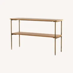 Carlisle Console Table Natural Oak