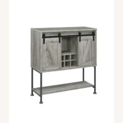 Other Bar Cabinet In Grey Driftwood W/ Wine Storage -Home Furnishings Store 1500 1500 frame 0 6862