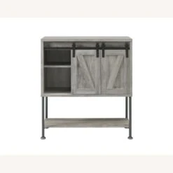 Other Bar Cabinet In Grey Driftwood W/ Wine Storage -Home Furnishings Store 1500 1500 frame 0 6866