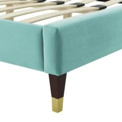 Other Full Bed In Tufted Mint Velvet W/ French Details -Home Furnishings Store 1500 1500 frame 0 6892