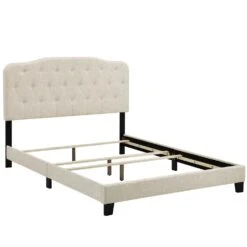 Other Contemporary Style Full Bed In Beige Fabric Finish -Home Furnishings Store 1500 1500 frame 0 6911