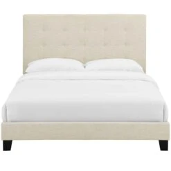 Other Modern Platform Full Bed In Beige Fabric Finish 14 Other Modern Platform Full Bed In Beige Fabric Finish -Home Furnishings Store 1500 1500 frame 0 6945