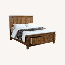 Other Full Bed In Rustic Honey Finish With Storage -Home Furnishings Store 1500 1500 frame 0 6983