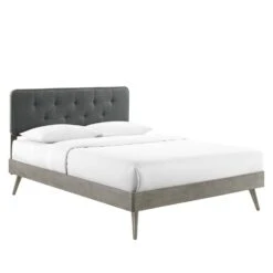 Other Modern Full Bed In Charcoal Headboard & Gray Frame -Home Furnishings Store 1500 1500 frame 0 7040