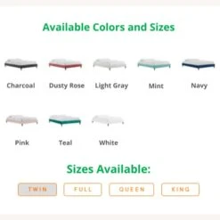 Other Full Bed In Mint Velvet Performance Frame Finish