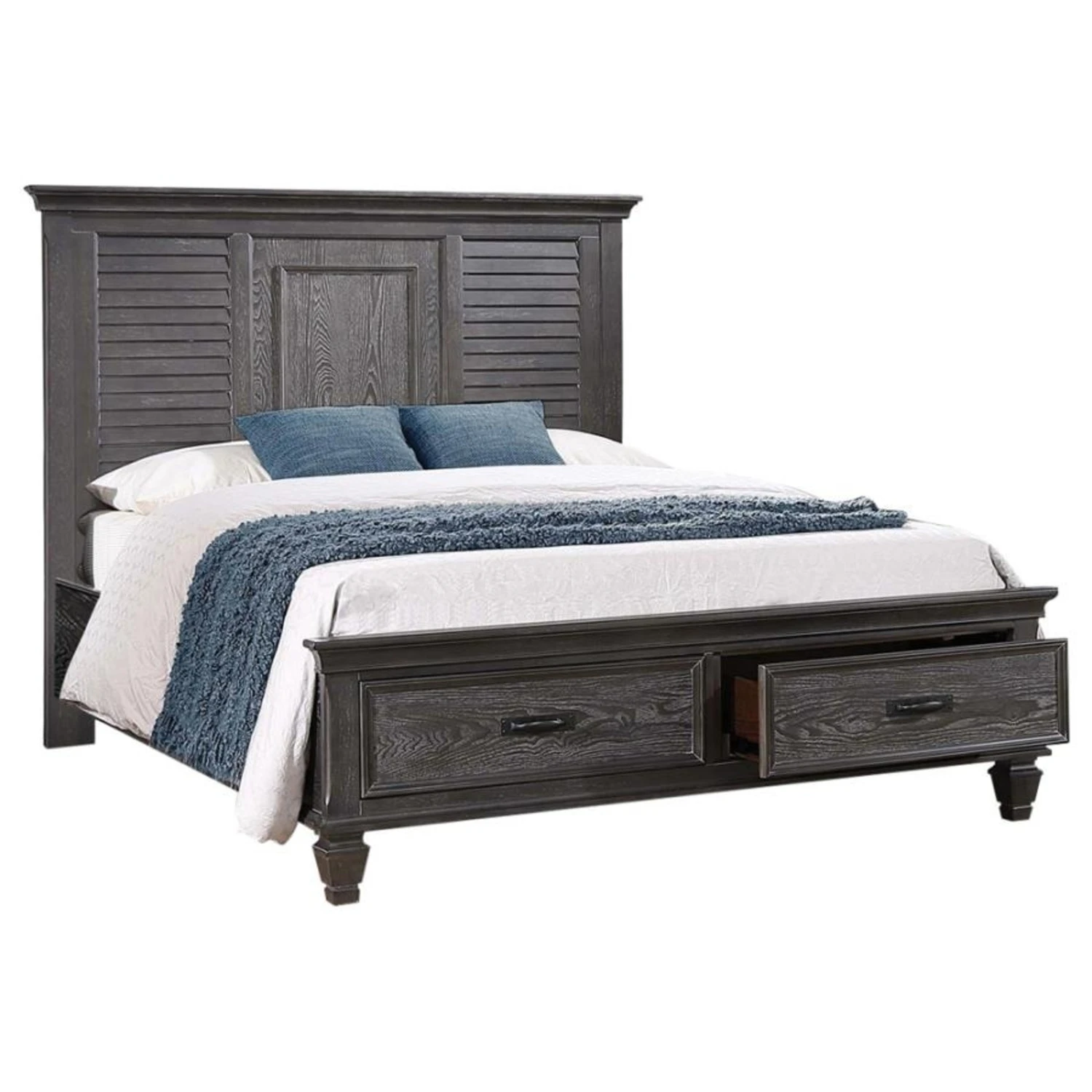 Other King Bed In Weathered Sage W/ Grey Undertone 4 Other King Bed In Weathered Sage W/ Grey Undertone - Image 2