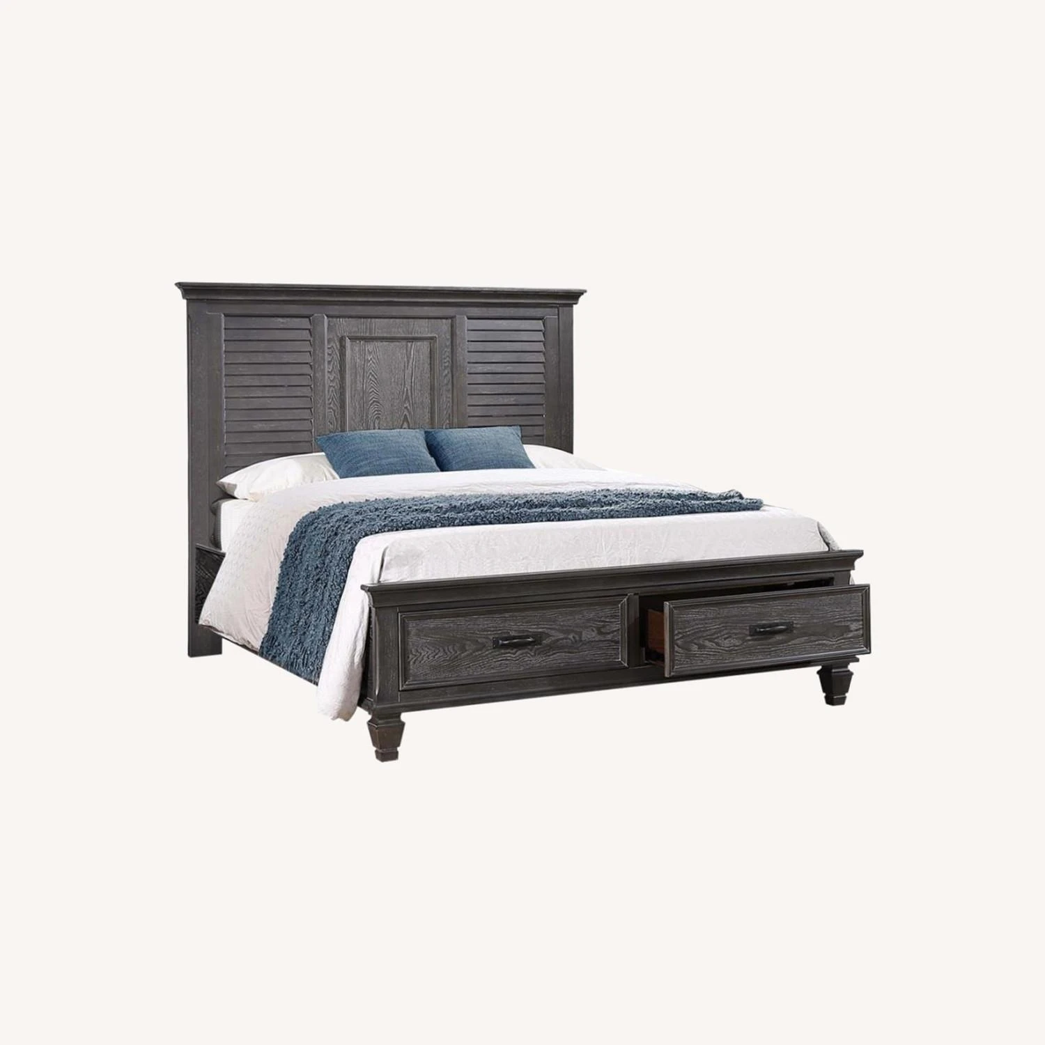 Other King Bed In Weathered Sage W/ Grey Undertone 5 Other King Bed In Weathered Sage W/ Grey Undertone - Image 3