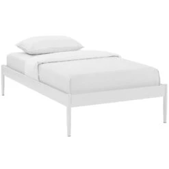 Other King Bed Frame In White Steel & Dowel Legs Finish 18 Other King Bed Frame In White Steel & Dowel Legs Finish -Home Furnishings Store 1500 1500 frame 0 7212