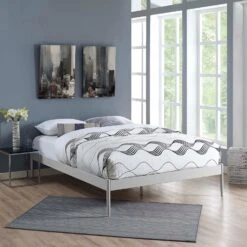 Other Modern King Bed Frame In Gray Sturdy Steel Finish 14 Other Modern King Bed Frame In Gray Sturdy Steel Finish -Home Furnishings Store 1500 1500 frame 0 7262