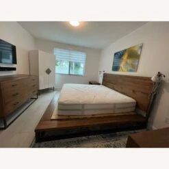 West Elm King Sized Copenhagen Bed Frame 13 West Elm King Sized Copenhagen Bed Frame -Home Furnishings Store 1500 1500 frame 0 7296