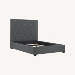 Other King Bed In Charcoal Linen-Like Fabric -Home Furnishings Store 1500 1500 frame 0 7328