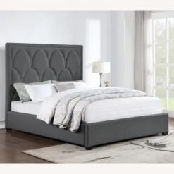 Other King Bed In Charcoal Linen-Like Fabric -Home Furnishings Store 1500 1500 frame 0 7330