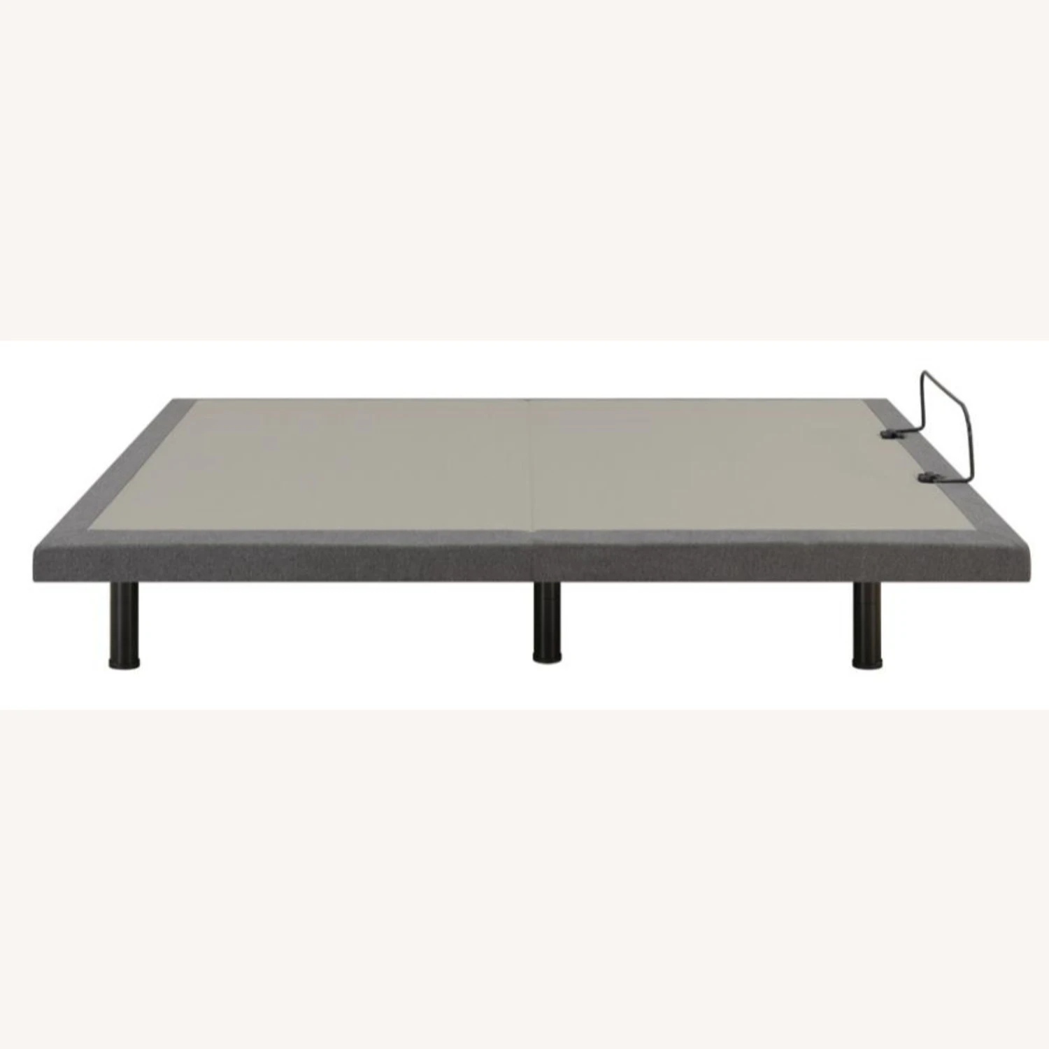 Other King Adjustable Bed Base In Grey Fabric Finish 5 Other King Adjustable Bed Base In Grey Fabric Finish - Image 3