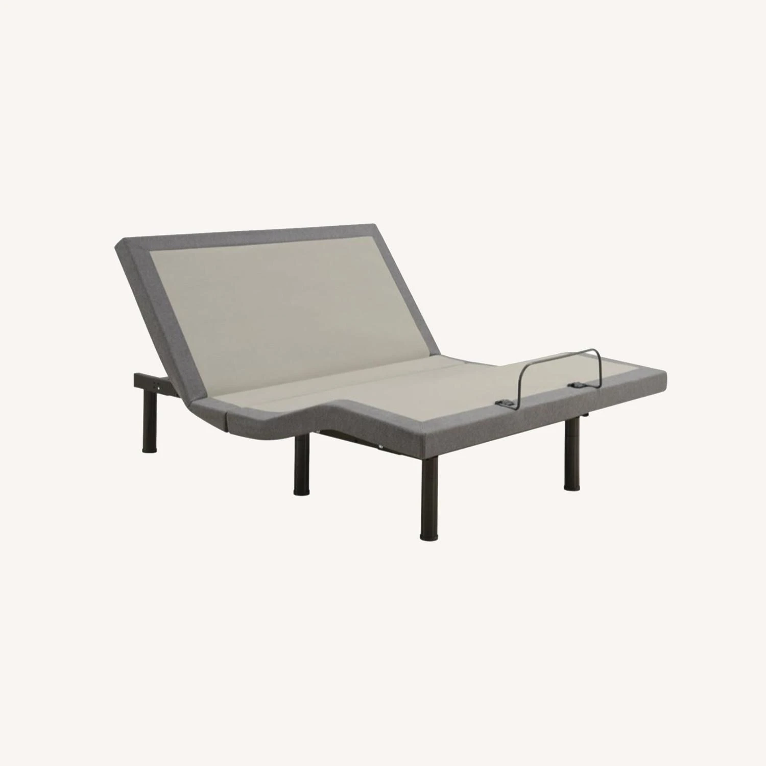Other King Adjustable Bed Base In Grey Fabric Finish 6 Other King Adjustable Bed Base In Grey Fabric Finish - Image 4