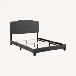 Other King Bed In Soft Gray Polyester Fabric Upholstery -Home Furnishings Store 1500 1500 frame 0 7371