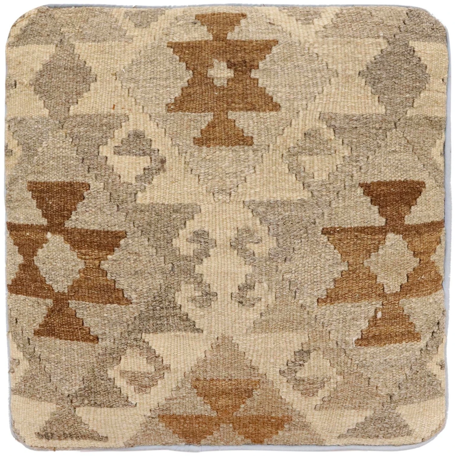 Urban Ashli Handmade Kilim Upholstered Ottoman 9 Urban Ashli Handmade Kilim Upholstered Ottoman - Image 7