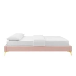 Other King Bed In Pink Performance Velvet Finish -Home Furnishings Store 1500 1500 frame 0 7434