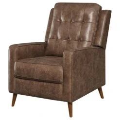 Other Recliner Chair In Brown Microfiber Leather -Home Furnishings Store 1500 1500 frame 0 7469