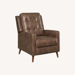 Other Recliner Chair In Brown Microfiber Leather -Home Furnishings Store 1500 1500 frame 0 7472