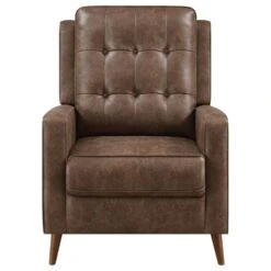 Other Recliner Chair In Brown Microfiber Leather -Home Furnishings Store 1500 1500 frame 0 7476