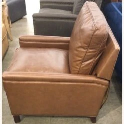 Pottery BarnTyler Square Arm Leather Recliner -Home Furnishings Store 1500 1500 frame 0 7485