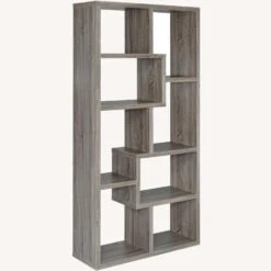 Other Weathered Grey Bookcase W/10 Shelves -Home Furnishings Store 1500 1500 frame 0 7811